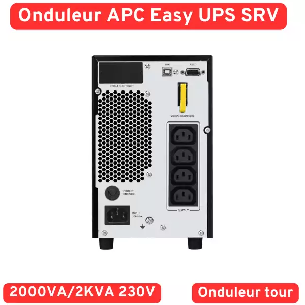 APC EASY UPS SRV 2000VA MONO 230V On line - SRV2KI – Image 2