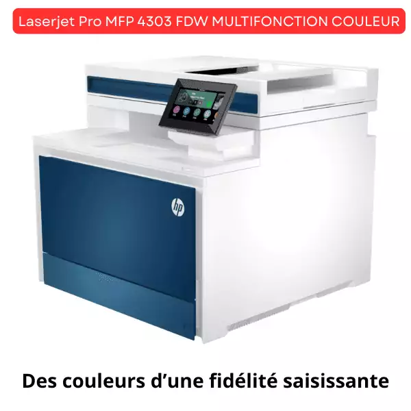 Color LaserJet Pro 4303fdw Imprimante multifonction HP – Image 2