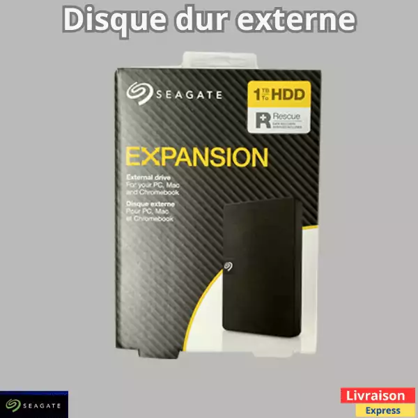 Seagate Expansion — Disque Dur Externe 2.5″ USB 3.0
