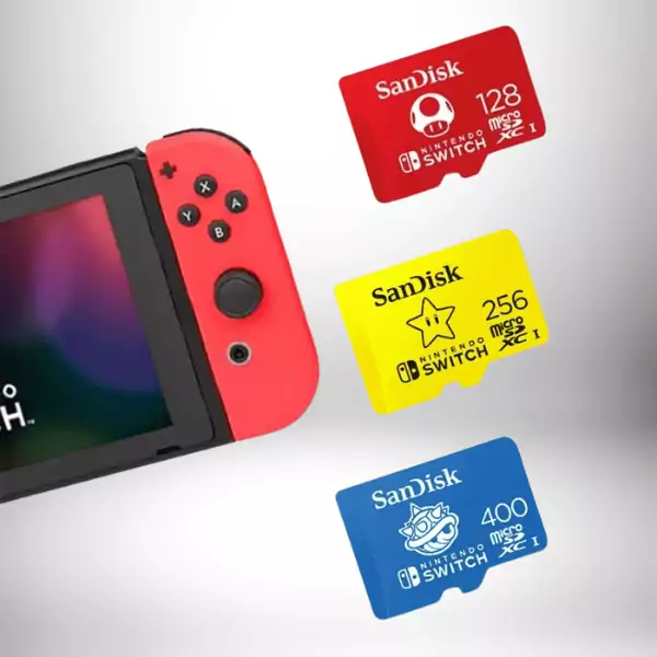 Carte microSDXC™ SanDisk® pour Nintendo Switch™