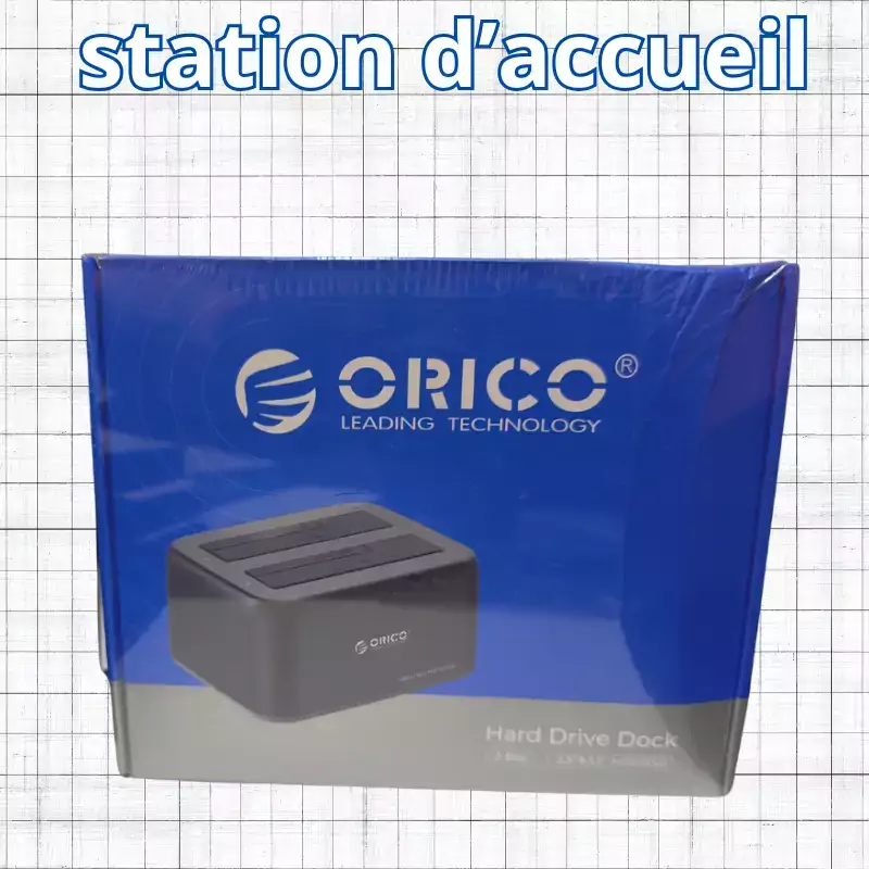 ORICO Station d'accueil 2,5« /3,5 » SATA HDD/SSD – Image 2