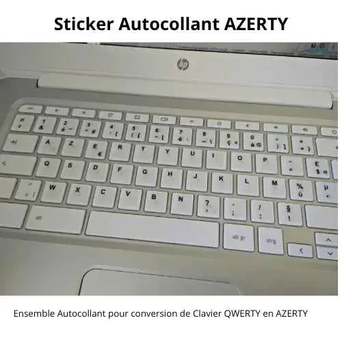 Autocollants sticker De Clavier D'ordinateur blanc – Image 2