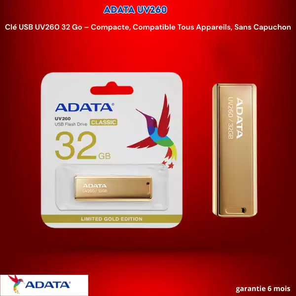 Clé USB ADATA UV260 32GO