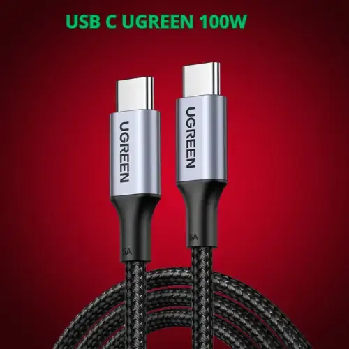 Câble USB-C vers USB-C UGREEN 100W – Charge rapide PD 5A & données