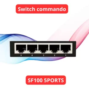 Switch réseau commando, adaptateur SF100-5, 5 ports