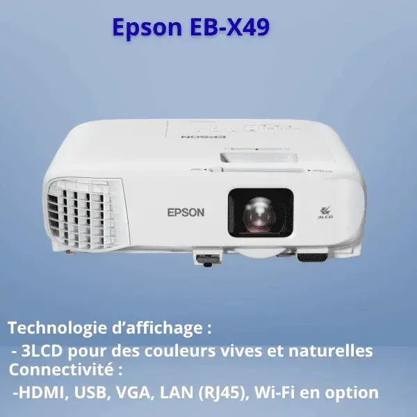 Vidéoprojecteur Epson EB-EX49