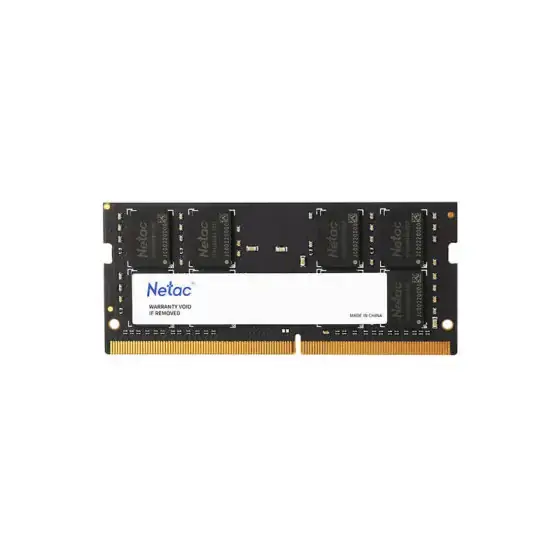 RAM Netac DDR4 SODIMM 8 Go – Mémoire RAM pour Ordinateur Portable