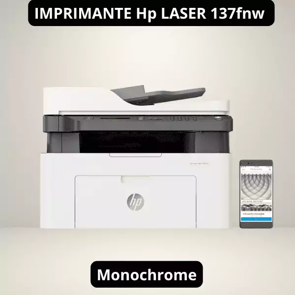 laser HP 137fnw Imprimante multifonction – Image 3