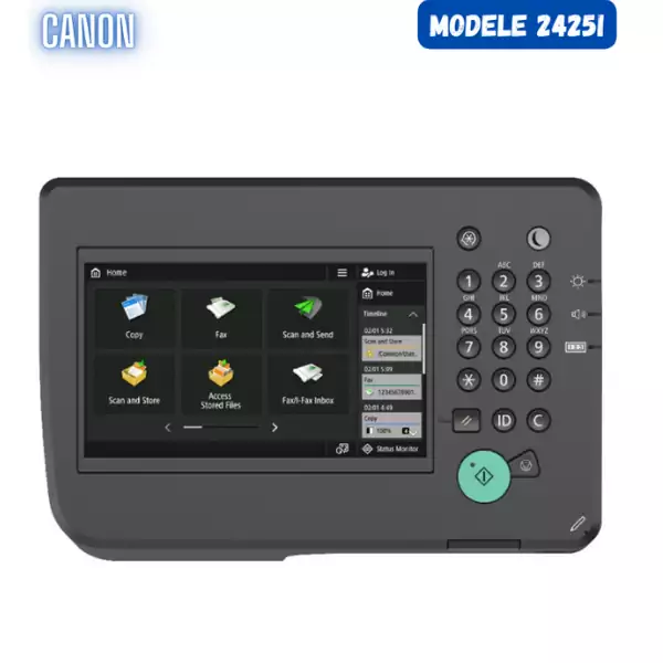 Copieur CANON IR 2425i MFP – Multifonction Monochrome A3/A4 Recto Verso Automatique – Image 2