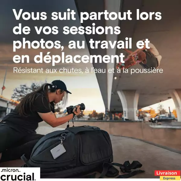 Crucial X9 Pro 1tb SSD Externe – Image 3