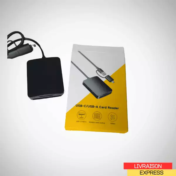 Lecteur de Carte CF/MicroSD/SD USB A et OGT USB C v3.2 – Image 2
