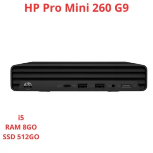 Ordinateur de bureau HP Pro Mini 260 G9 I5|512SSD|8GO