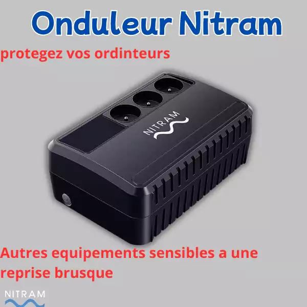 Nitram ONDULEURS BU 1000VA – Image 2