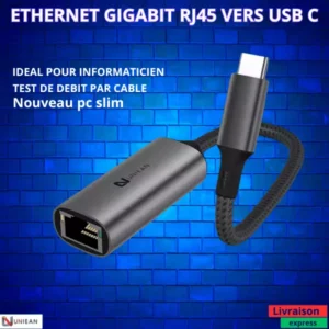 Rj45 Gigabit Adaptateur USB C