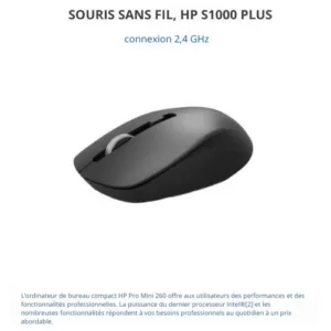 Souris sans fil HP S1000 Plus