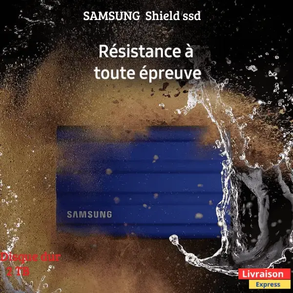 SSD Externe T7 Shield 2TB – Image 2